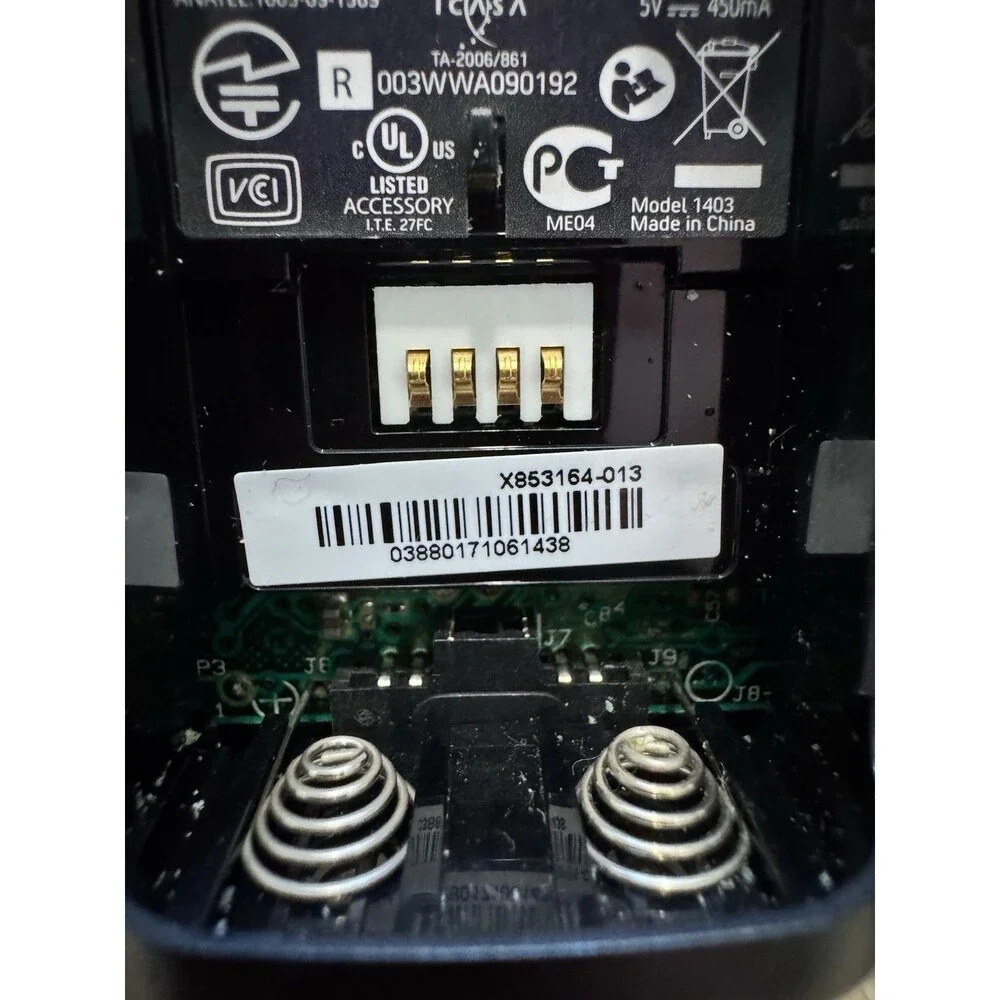 Microsoft Xbox 360 Wireless Controller OEM  - Black/Black w/Batteries Tested